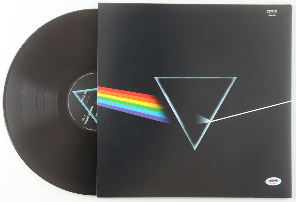 Roger Waters Signed Pink Floyd "Dark Side of the Moon" Vinyl Record Album (PSA) at PristineAuction.com Roger Waters Signed Pink Floyd "Dark Side of the Moon" Vinyl Record Album (PSA) at PristineAuction.com