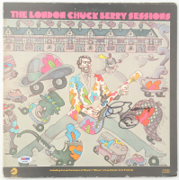 Chuck Berry Signed "The London Chuck Berry Sessions" 12x12 Album Sleeve (PSA) at PristineAuction.com