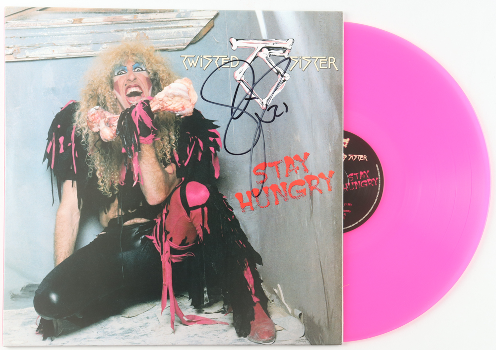 Dee Snider Signed Twisted Sister "Stay Hungry" Vinyl Record Album Inscribed "'21" (JSA) at PristineAuction.com Dee Snider Signed Twisted Sister "Stay Hungry" Vinyl Record Album Inscribed "'21" (JSA) at PristineAuction.com
