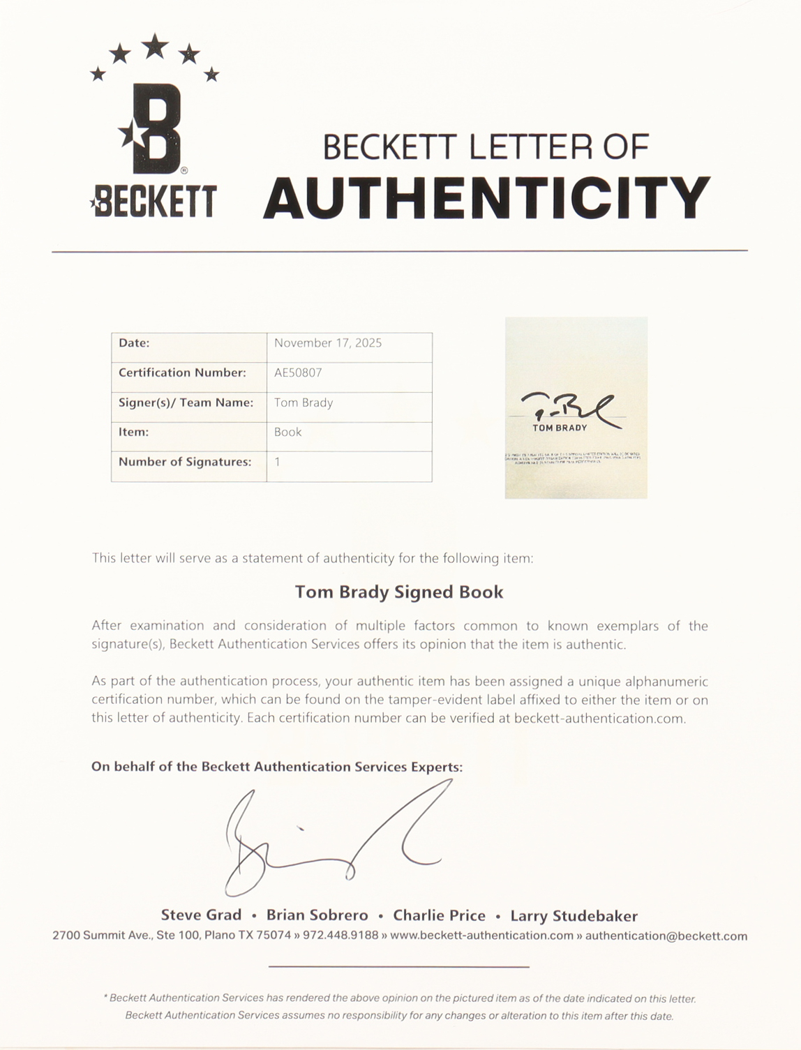 Tom Brady Signed "The TB12 Method Limited Edition" Hardcover Book with Book Sleeve (Beckett) at PristineAuction.com Tom Brady Signed "The TB12 Method Limited Edition" Hardcover Book with Book Sleeve (Beckett) at PristineAuction.com