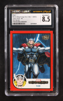 Thor 2023 Upper Deck Marvel Beginnings Vol. 2 Ser. 1 Red Border #6 (CGC 8.5) at PristineAuction.com