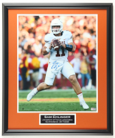 Sam Ehlinger Signed Texas Longhorns Custom Framed Photo Display (TriStar) at PristineAuction.com