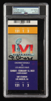 Ja'Marr Chase Signed Super Bowl LVI Game Ticket (PSA) at PristineAuction.com