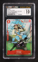 Jacob Romero Signed 2025 Usopp One Piece Card Game Starter Deck EX Gear 5 C Borderless #ST21-002 (CGC 10 | Autograph Graded CGC 9) at PristineAuction.com