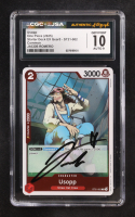 Jacob Romero Signed 2025 Usopp One Piece Card Game Starter Deck EX Gear 5 C #ST21-002 (CGC 10 | Autograph Graded CGC 9) at PristineAuction.com