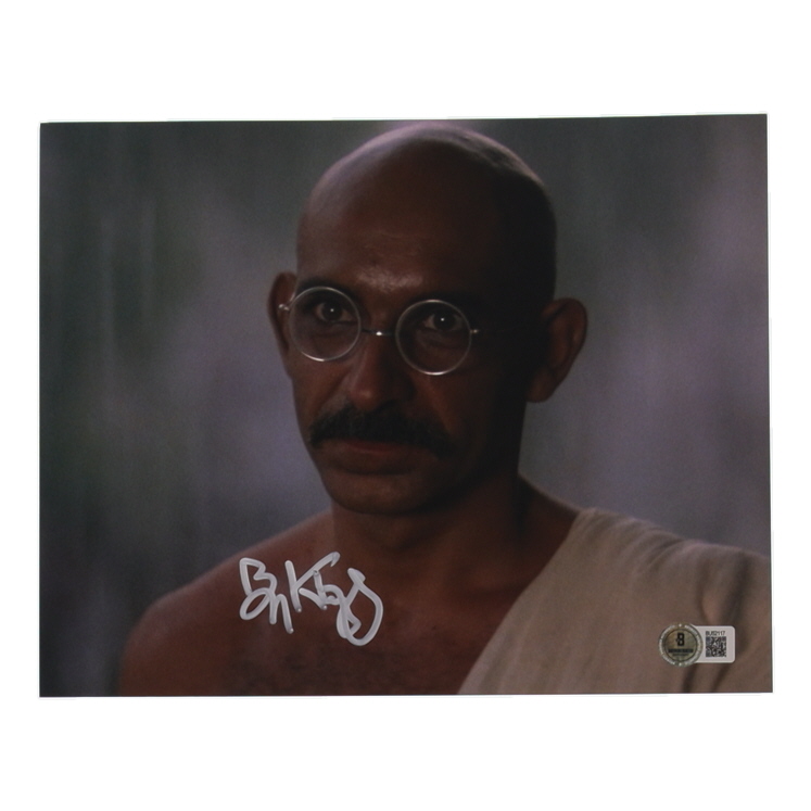 Ben Kingsley Signed "Gandhi" 8x10 Photo (Beckett) at PristineAuction.com Ben Kingsley Signed "Gandhi" 8x10 Photo (Beckett) at PristineAuction.com