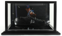 Nolan Ryan Signed Vintage Leather Baseball Cleat With Display Case (PSA) at PristineAuction.com