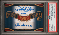 Derek Jeter / Joe Torre 2012 SP Signature Signature Season Signatures Dual #98WS #24/25 (PSA 8 | Auto 9) at PristineAuction.com