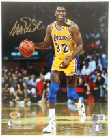 Magic Johnson Signed Lakers 8x10 Photo (Beckett) at PristineAuction.com