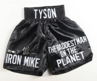 Mike Tyson Signed Boxing Trunks (Tyson & JSA) at PristineAuction.com