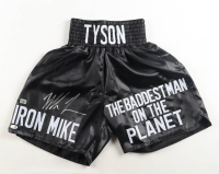 Mike Tyson Signed Boxing Trunks (Tyson & JSA) at PristineAuction.com