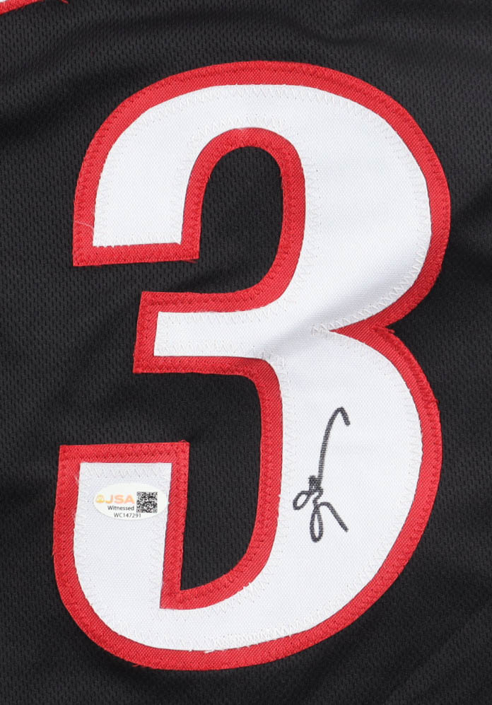 Allen Iverson Signed Jersey (JSA) at PristineAuction.com Allen Iverson Signed Jersey (JSA) at PristineAuction.com