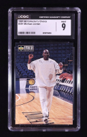 Michael Jordan 1997-98 Collector's Choice #391 MM (CGC 9) at PristineAuction.com