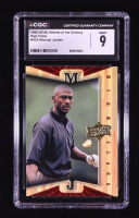 Michael Jordan 1999 Upper Deck Michael Jordan Athlete of the Century High Class #HC6 (CGC 9) at PristineAuction.com