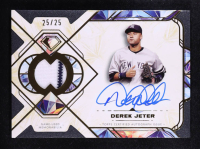 Derek Jeter 2025 Topps Diamond Icons Single Player Relic Autographs #SPARDJ #25/25 at PristineAuction.com