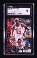 Michael Jordan 1999-00 Upper Deck #147 AIR (CGC 9) at PristineAuction.com