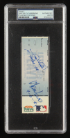 Gary Sheffield & Victor Zambrano Signed 2004 MLB Game Ticket (PSA) at PristineAuction.com