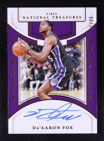 De'Aaron Fox 2024-25 Panini National Treasures Penmanship Bronze #43 #25/25 at PristineAuction.com