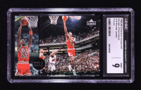 Michael Jordan 1994-95 Collector's Choice International French Decade of Dominance #J8 / Unstoppable (CGC 9) at PristineAuction.com