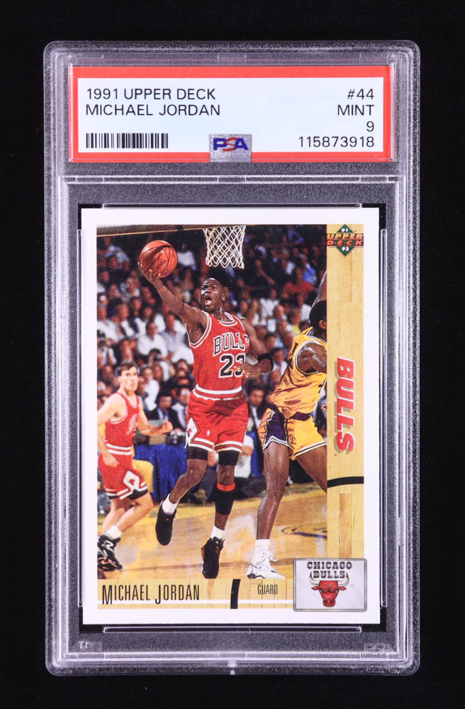Michael Jordan 1991-92 Upper Deck #44 (PSA 9) at PristineAuction.com Michael Jordan 1991-92 Upper Deck #44 (PSA 9) at PristineAuction.com