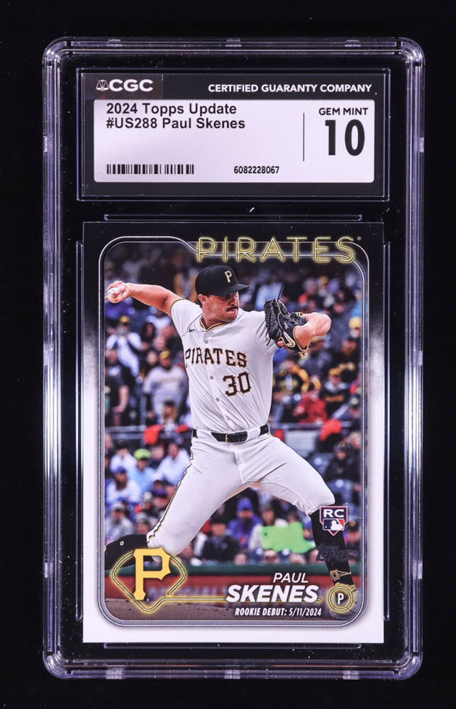 Paul Skenes 2024 Topps Update #US288 RC (CGC 10) at PristineAuction.com Paul Skenes 2024 Topps Update #US288 RC (CGC 10) at PristineAuction.com