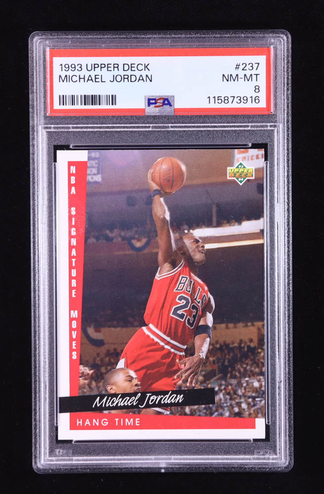 Michael Jordan 1993-94 Upper Deck #237 SM (PSA 8) at PristineAuction.com Michael Jordan 1993-94 Upper Deck #237 SM (PSA 8) at PristineAuction.com