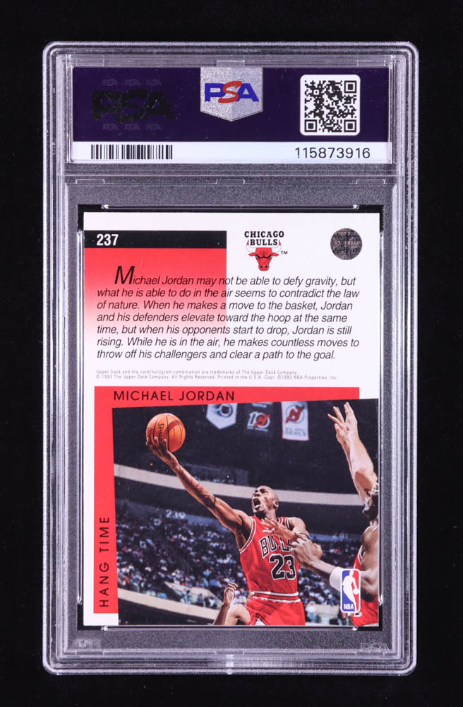 Michael Jordan 1993-94 Upper Deck #237 SM (PSA 8) at PristineAuction.com Michael Jordan 1993-94 Upper Deck #237 SM (PSA 8) at PristineAuction.com