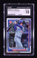Pete Crow-Armstrong 2024 Bowman Chrome Bowman Mega Box #85 RC (CGC 10) at PristineAuction.com