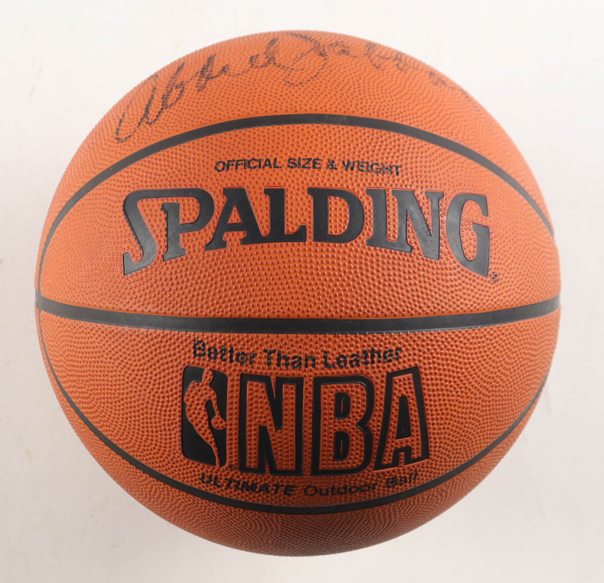 Kareem Abdul-Jabbar Signed NBA Basketball (Beckett) at PristineAuction.com Kareem Abdul-Jabbar Signed NBA Basketball (Beckett) at PristineAuction.com