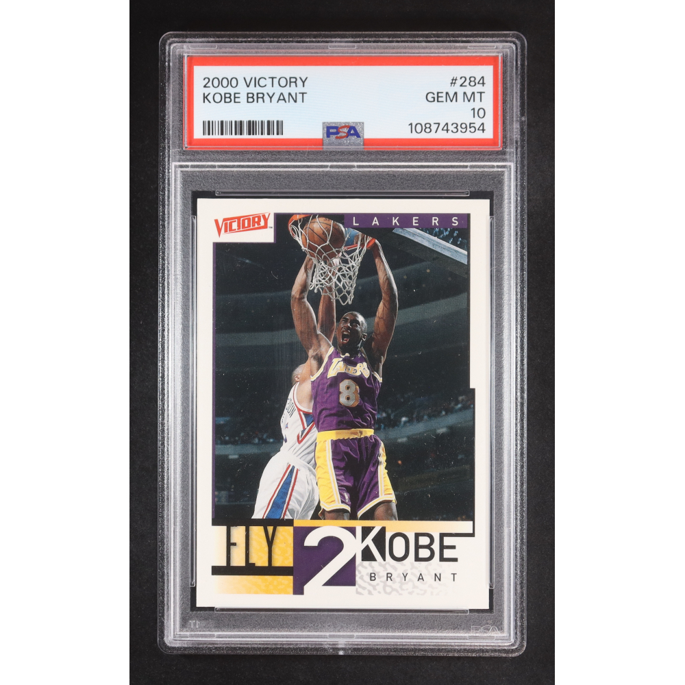 Kobe Bryant 2000 Victory #284 (PSA 10) at PristineAuction.com
