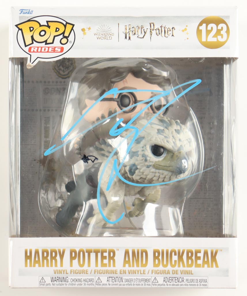 Daniel Radcliffe Signed "Wizarding World: Harry Potter" #123 Harry Potter & Buckbeak Funko Pop! Vinyl Figure (ACOA) at PristineAuction.com Daniel Radcliffe Signed "Wizarding World: Harry Potter" #123 Harry Potter & Buckbeak Funko Pop! Vinyl Figure (ACOA) at PristineAuction.com