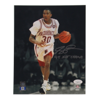 Scotty Thurman Signed Arkansas Razorbacks 8x10 Photo Inscribed "94 Nat Champs" (JSA) at PristineAuction.com
