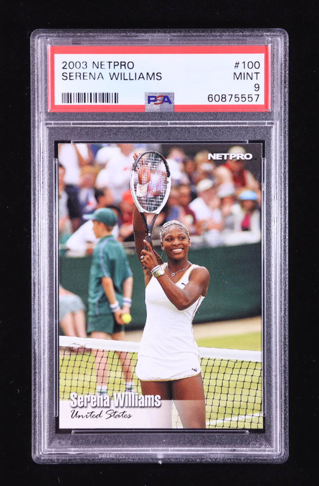 Serena Williams 2003 NetPro #100 SP RC (PSA 9) at PristineAuction.com Serena Williams 2003 NetPro #100 SP RC (PSA 9) at PristineAuction.com