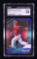 Pete Crow-Armstrong 2020 Panini Prizm Draft Picks Prizms Blue #19 RC (CGC 10) at PristineAuction.com