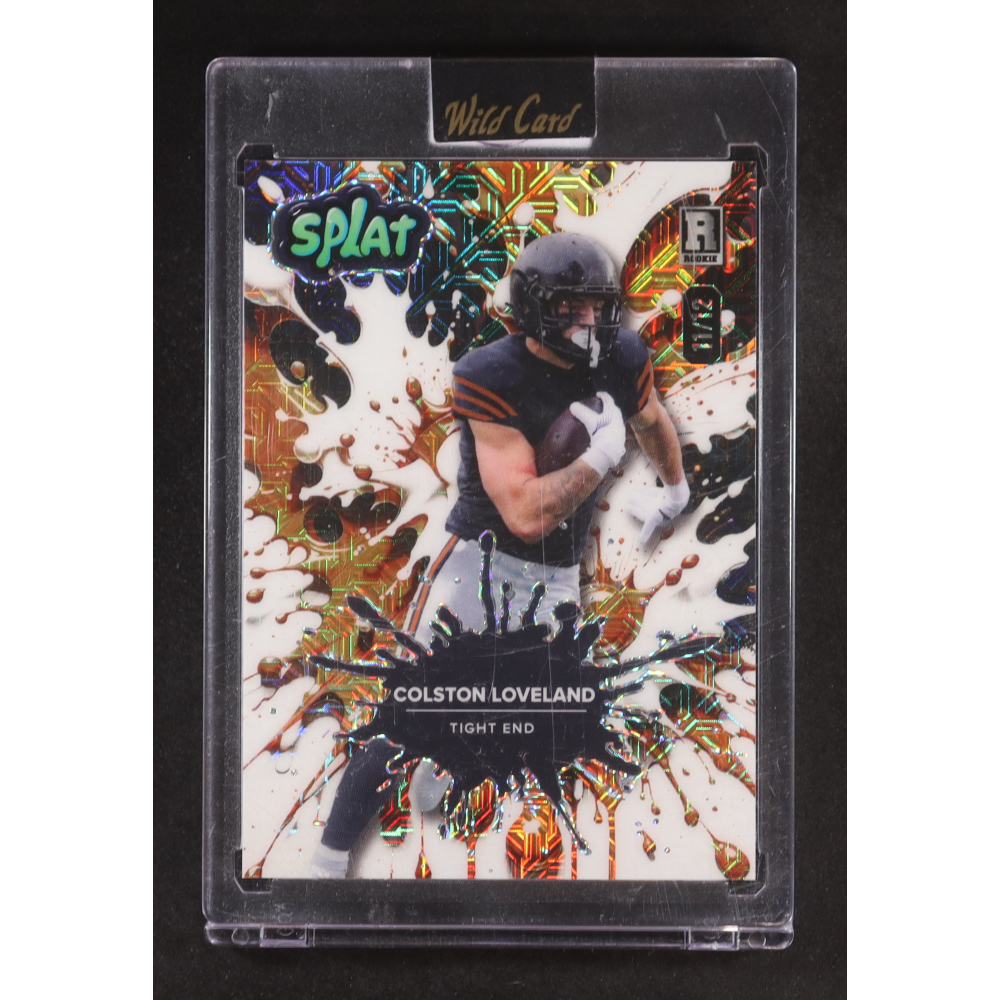 Colston Loveland 2025 Wild Card Splat #SBORA02-CL RC #11/12 at PristineAuction.com