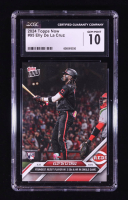 Elly De La Cruz 2024 Topps Now #95 RC (CGC 10) at PristineAuction.com