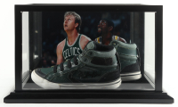 Larry Bird Signed Set of (2) Converse Weapon Basketball Shoes with Display Case (PSA) at PristineAuction.com
