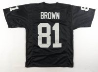 Tim Brown Jersey (Beckett) at PristineAuction.com
