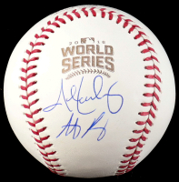 Anthony Rizzo & John Lackey Signed 2016 World Series Baseball (JSA & MLB) at PristineAuction.com