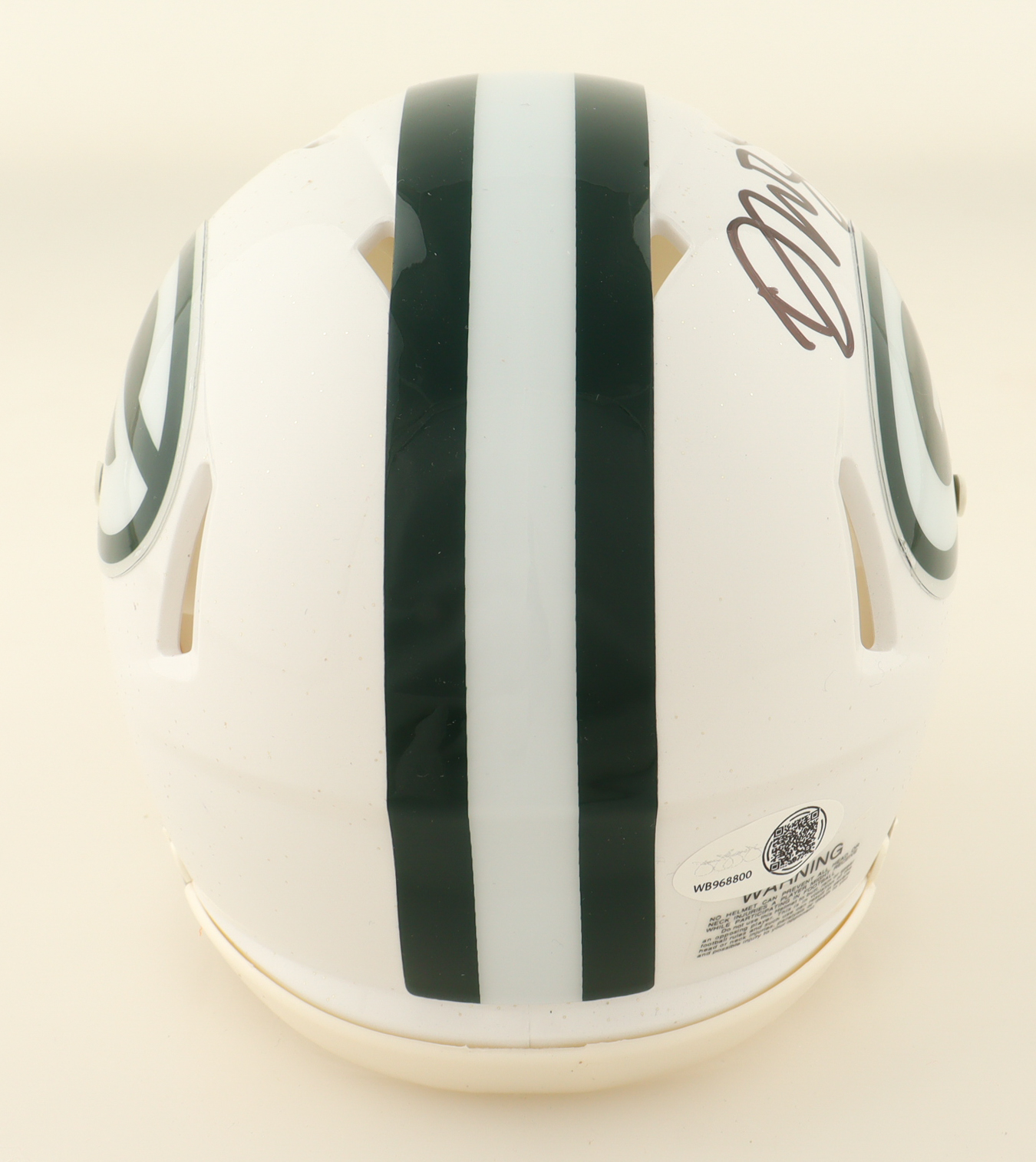 Dontayvion Wicks Signed Packers Alternate Speed Mini Helmet (JSA) at PristineAuction.com Dontayvion Wicks Signed Packers Alternate Speed Mini Helmet (JSA) at PristineAuction.com
