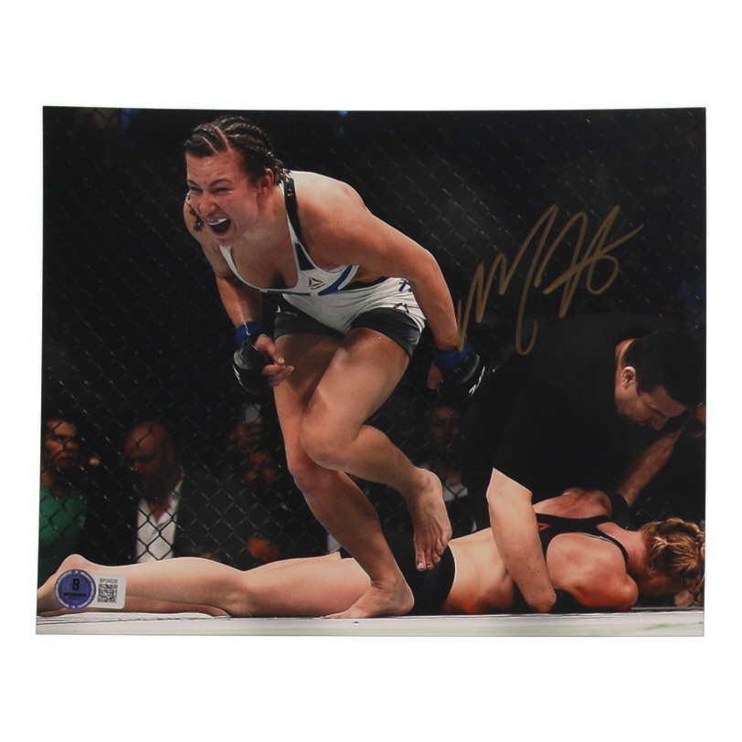 Miesha Tate Signed UFC 8x10 Photo (Beckett) at PristineAuction.com Miesha Tate Signed UFC 8x10 Photo (Beckett) at PristineAuction.com