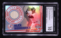 Alex Rodriguez 2005 Topps Pack Wars Relics #AR Bat (CGC 10) at PristineAuction.com