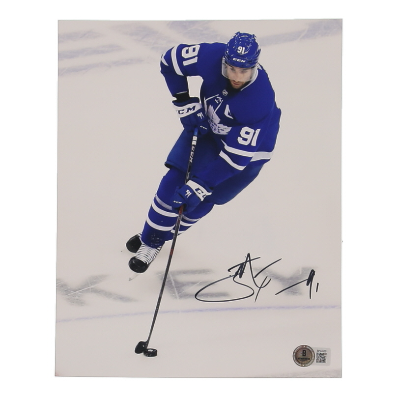 John Tavares Signed Maple Leafs 8x10 Photo (Beckett) at PristineAuction.com John Tavares Signed Maple Leafs 8x10 Photo (Beckett) at PristineAuction.com