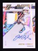 Justin Herbert 2022 Zenith Z-Jersey Autographs #1 #33/50 at PristineAuction.com