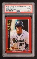 Mike Trout 2010 Cedar Rapids Kernels Rising Alumni Team Issue #2 (PSA 9) at PristineAuction.com