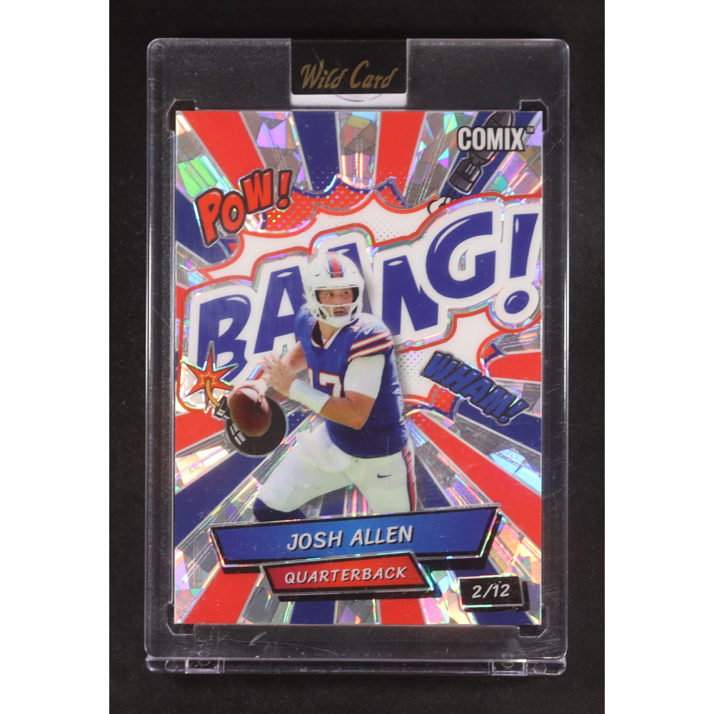 Josh Allen 2025 Wild Card Comix #ACBRB-JA #2/12 at PristineAuction.com