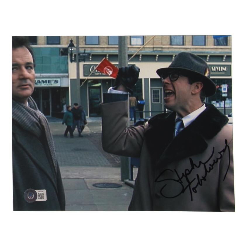 Stephen Tobolowsky Signed "Groundhog Day" 8x10 Photo (Beckett) at PristineAuction.com Stephen Tobolowsky Signed "Groundhog Day" 8x10 Photo (Beckett) at PristineAuction.com