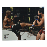 Kamaru Usman Signed UFC 8x10 Photo Inscribed "Nightmare" (Beckett) at PristineAuction.com
