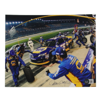 Michael Waltrip Signed NASCAR 8x10 Photo (Beckett) at PristineAuction.com