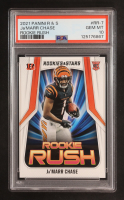 Ja'Marr Chase 2021 Rookies and Stars Rookie Rush #7 RC (PSA 10) at PristineAuction.com